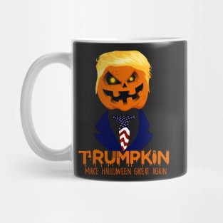 Halloween Trumpkin Make Halloween Great Again Gift T-Shirt Mug